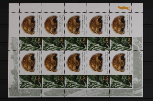 Deutschland (BRD), MiNr. 2553, Kleinbogen Archäologie, postfrisch