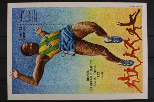 Brasilien, Olympiade, MiNr. Block 57 Dreisprung, postfrisch