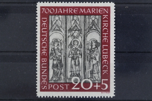 Deutschland (BRD), MiNr. 140 PLF I, Falz