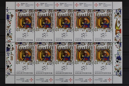 Deutschland, MiNr. 2764, Kleinbogen, Weihnachten, postfrisch