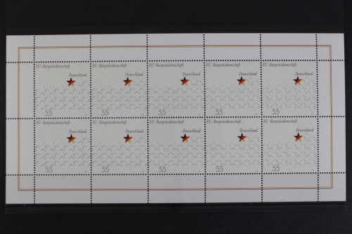 Deutschland, MiNr. 2583, Kleinbogen EU, postfrisch