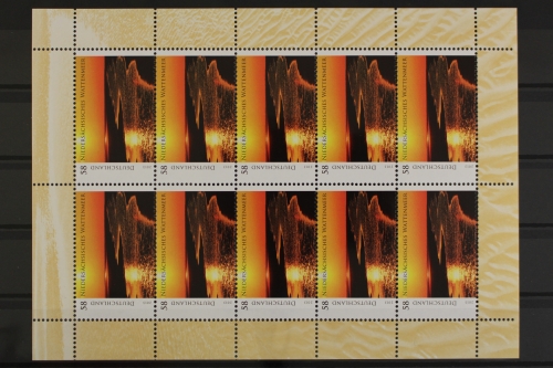 Deutschland, MiNr. 3018, Kleinbogen, Spickeroog, postfrisch