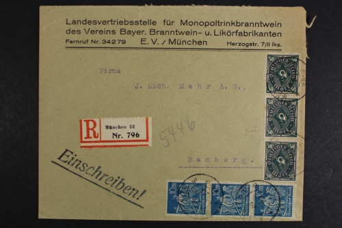 München, Monopoltrinkbrantwein, EBF nach Bamberg