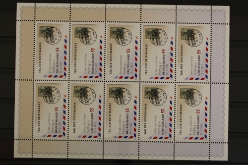 Deutschland, MiNr. 2954, Kleinbogen, Tag d. Briefmarke, postfrisch