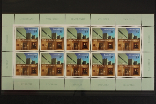 Deutschland, MiNr. 2866 III, Kleinbogen, postfrisch