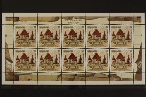 Deutschland, MiNr. 2889, Kleinbogen, UNESCO Welterbe, postfrisch