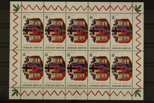Deutschland, MiNr. 2899, Kleinbogen, Adveniat, postfrisch
