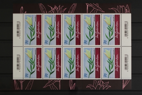 Deutschland, MiNr. 3305, Kleinbogen, im Gedenken, postfrisch