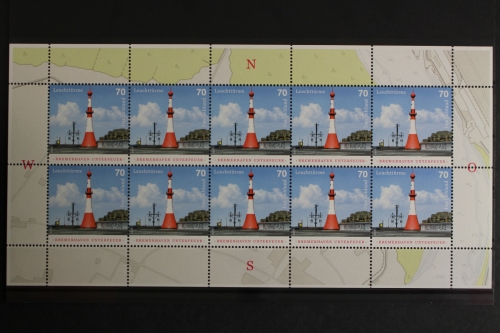 Deutschland, MiNr. 3317, Kleinbogen, Bremerhaven, postfrisch