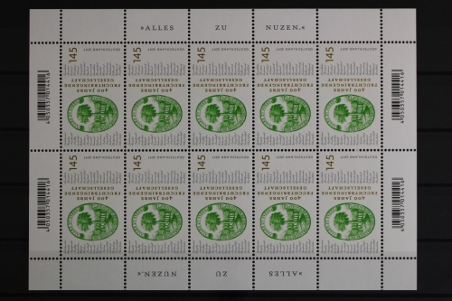 Deutschland, MiNr. 3328, Kleinbogen, Sprachakademie, postfrisch