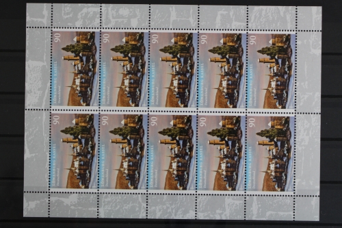 Deutschland, MiNr. 3200, Kleinbogen, Löwenburg, postfrisch