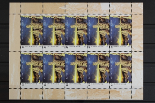Deutschland, MiNr. 3203, Kleinbogen, Bayerischer Wald, postfrisch