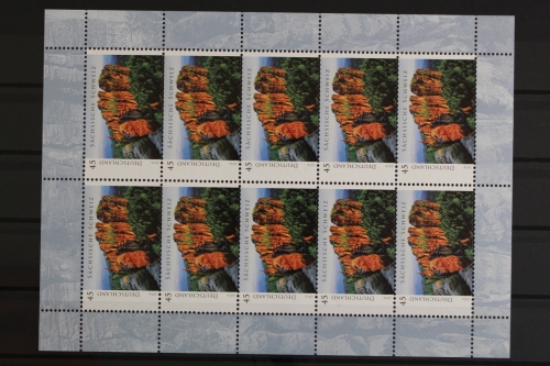 Deutschland, MiNr. 3248, Kleinbogen, Sächs. Schweiz, postfrisch