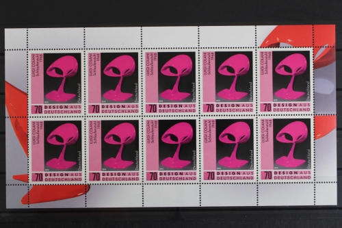 Deutschland, MiNr. 3271, Kleinbogen, Design, Colani, postfrisch