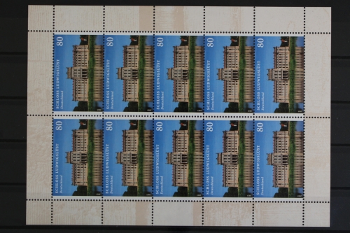 Deutschland, MiNr. 3122, Kleinbogen, Marksburg, postfrisch