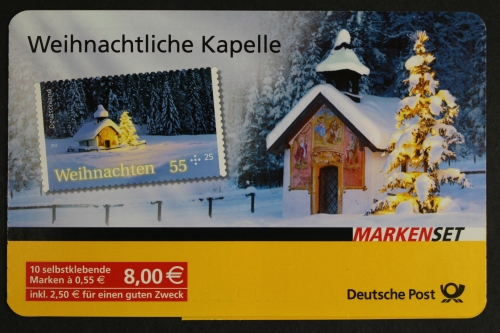 Deutschland (BRD), MiNr. MH 91, Weihnachten 2012, ESST