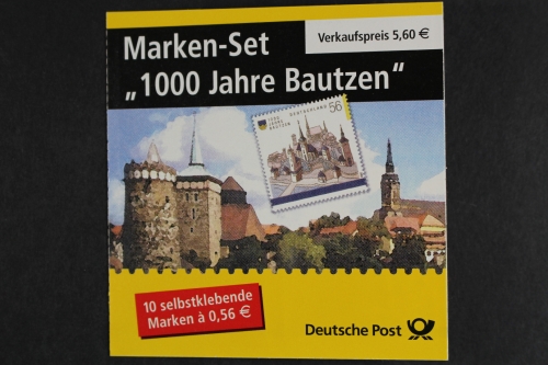 Deutschland (BRD), MiNr. MH 48 PLF II, Bautzen, EST