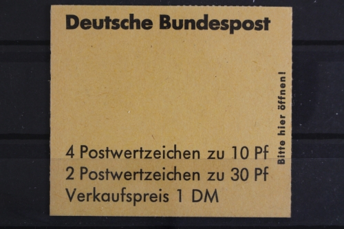 Deutschland (BRD), MiNr. MH 16 d PLF I, postfrisch