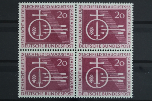 Deutschland (BRD), MiNr. 216, Viererblock, postfrisch