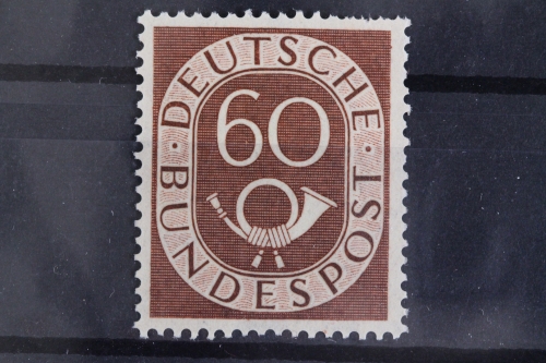 Deutschland (BRD), MiNr. 135, 60 Pf. Posthorn, postfrisch