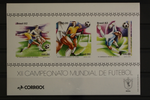 Brasilien, MiNr. Block 48, Fußball WM 1982, postfrisch