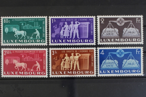 Luxemburg, MiNr. 478-483, postfrisch