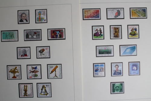 Deutschland (BRD) 1981-1993, zentrische Tagesstempel