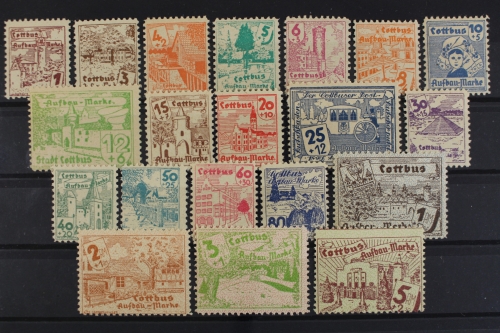 Cottbus, MiNr. 1-20, postfrisch