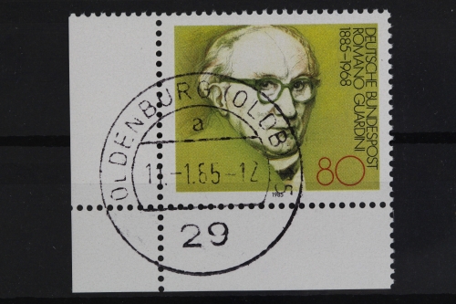 Deutschland (BRD), MiNr. 1237, Ecke li. unten, gestempelt