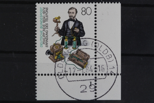 Deutschland (BRD), MiNr. 1198, Ecke re. unten, FN 1, gestempelt