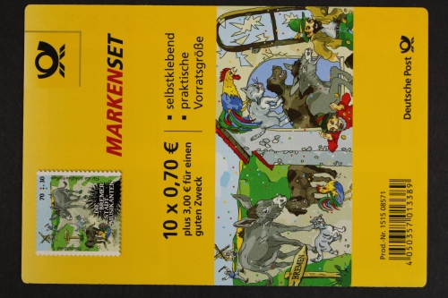 Deutschland, MiNr. MH 105, Bremer Stadtmusikanten, postfrisch