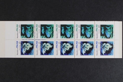 Palau, MiNr. 13 D-14 D, MH, Meerestiere, postfrisch