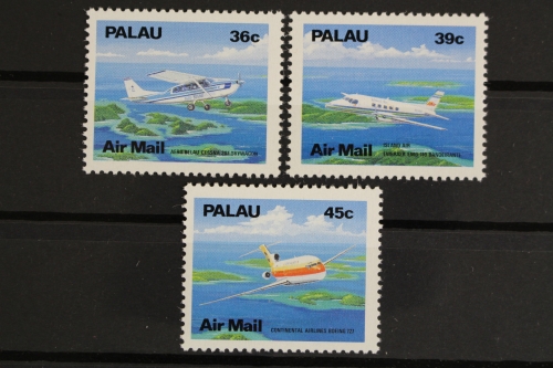 Palau, MiNr. 278-280 A, Flugzeuge, postfrisch