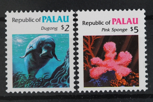 Palau, MiNr. 59-60, Meerestiere, postfrisch