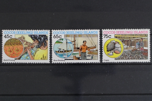Kokos Inseln, MiNr. 177-179, postfrisch