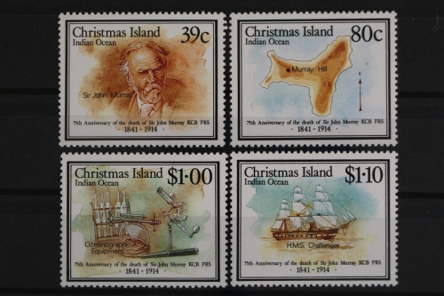 Weihnachtsinseln, MiNr. 274-277, J. Murray, postfrisch