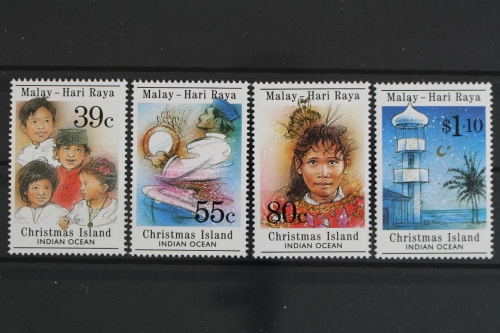 Weihnachtsinseln, MiNr. 278-281, Hari-Raya-Fest, postfrisch