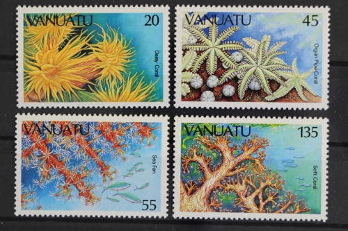 Vanuatu, MiNr. 732-735, Meerestiere II, postfrisch