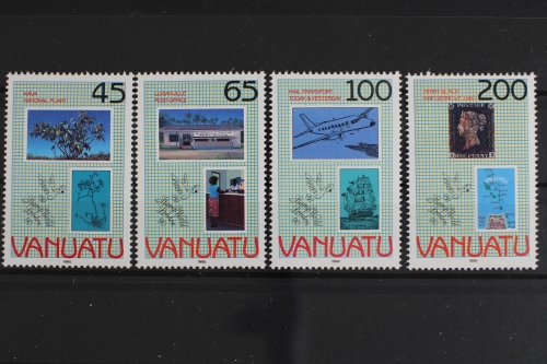 Vanuatu, MiNr. 834-837, Flugzeug, postfrisch