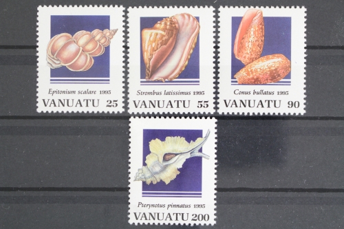 Vanuatu, MiNr. 981-984, Meeresschnecken III, postfrisch