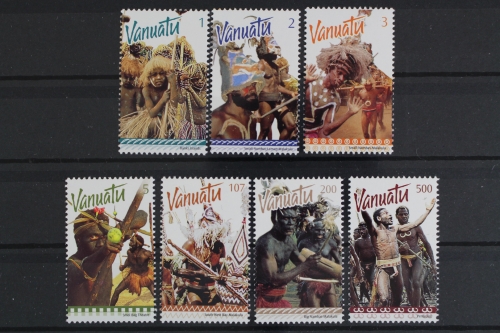 Vanuatu, MiNr. 1085-1091, Traditionelle Tänze, postfrisch