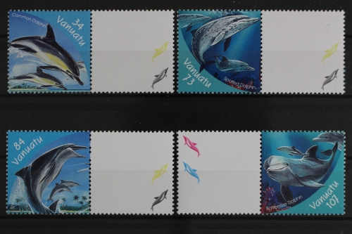 Vanuatu, MiNr. 1125-1128, Delphine, postfrisch