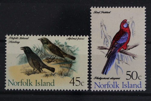 Norfolk-Inseln, MiNr. 117 + 118, Vögel, postfrisch