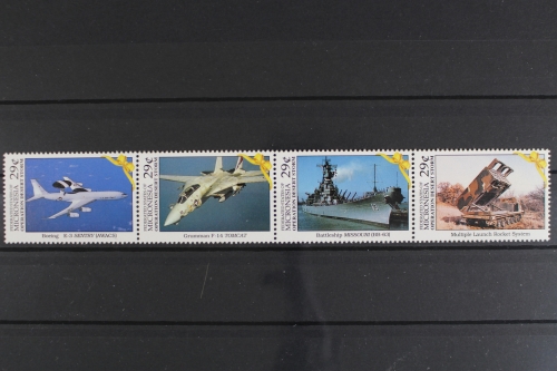 Mikronesien, MiNr. 219-222 ZD, Flugzeuge, Schiff, postfrisch
