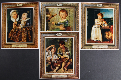 Niue, MiNr. Block 16, 17, 18, 19, Jahr des Kindes, postfrisch
