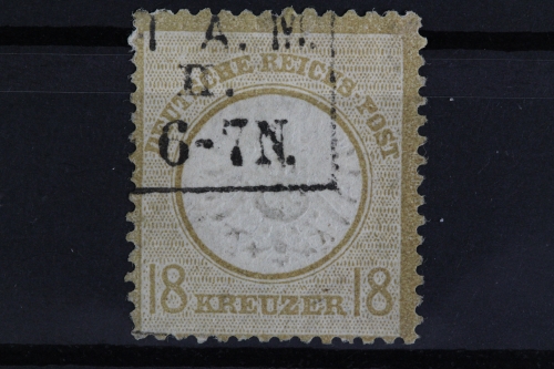 Deutsches Reich, MiNr. 28, gestempelt, BPP Fotobefund