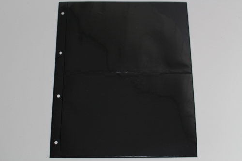 Zehnerbogen-Hüllen, 20er-Set Hüllen für Sammelalbum, 2 Taschen je Seite