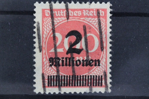 Deutsches Reich, MiNr. 309 A P a Y, gestempelt, geprüft Infla