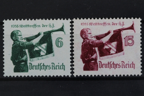 Deutsches Reich, MiNr. 584-585 y, postfrisch