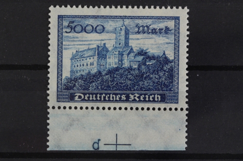 Deutsches Reich, MiNr. 261 b Unterrand, postfrisch, geprüft Infla